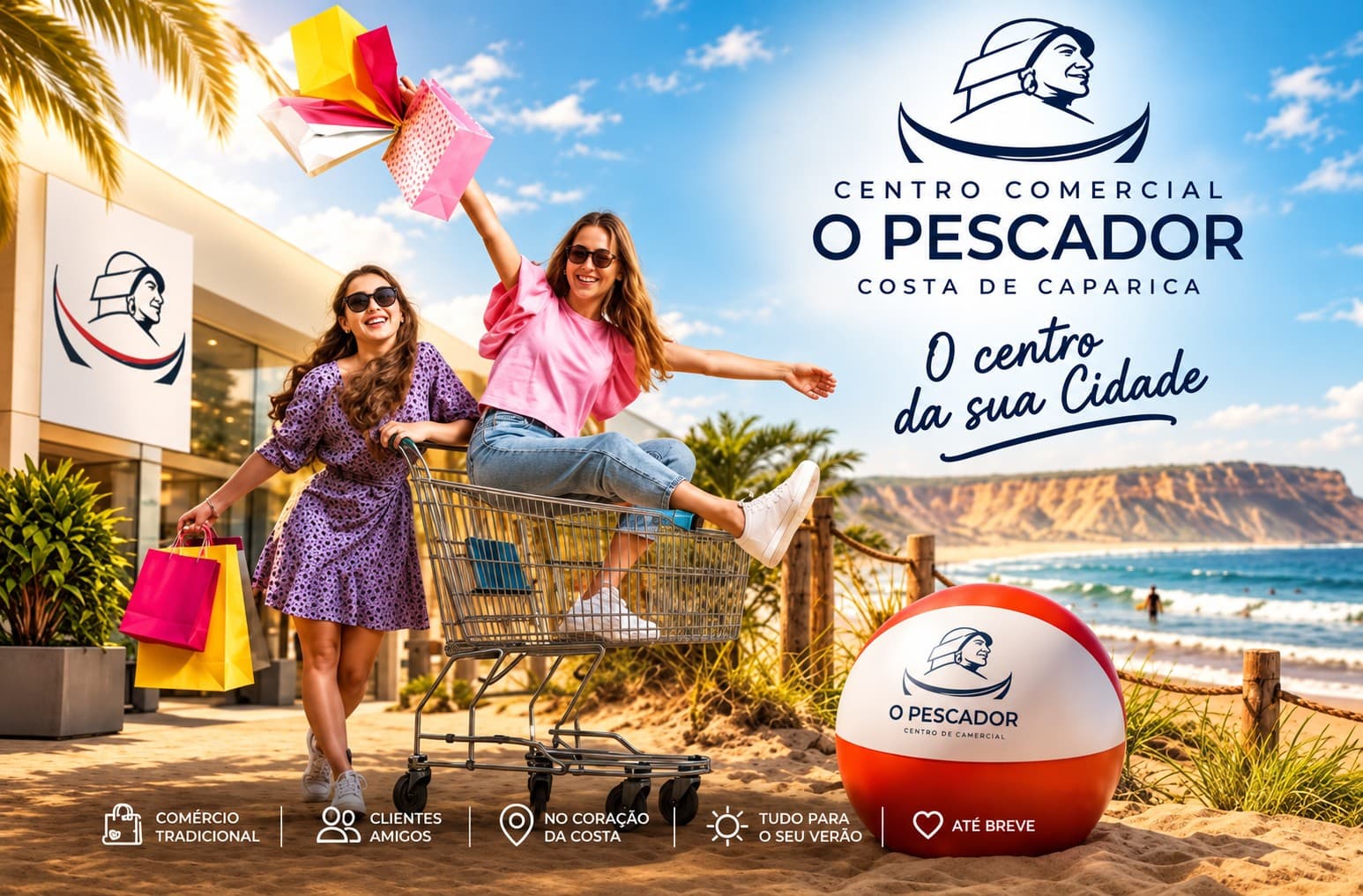 Centro Comercial O Pescador, Costa de Caparica